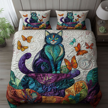 Patchwork Cat WN0701073CL Duvet Cover Set