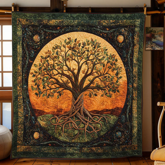 Rooted Tree Of Life WN0301010CL Quilt