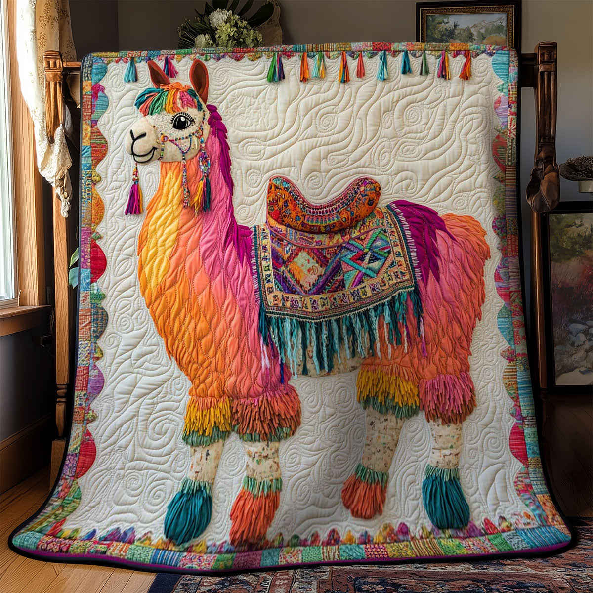 Colorful Llama Bliss WN2101006CL Quilt