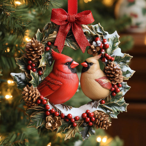 Cardinal Love CW1410014CL Christmas Ornament