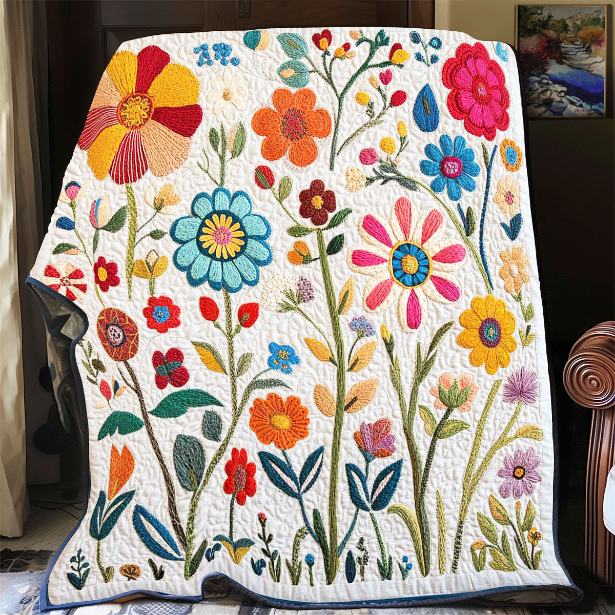 Floral Garden WP1302005CL Quilt