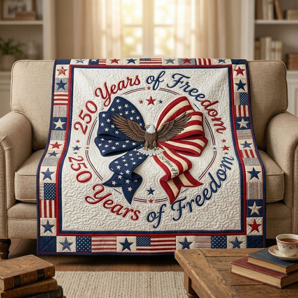 Patriotic Eagle Ribbon WN0904035CL Quilt