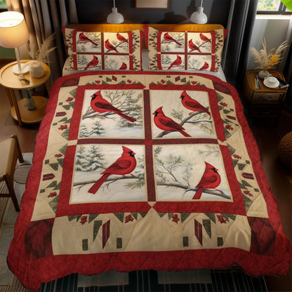 Frosted Cardinal WN2102066CL Duvet Cover Set