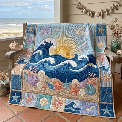 Coastal Sunrise WN2605005CL Quilt