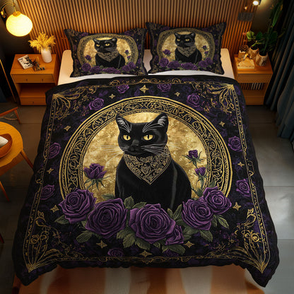 Moonlit Cat WN0803106CL Duvet Cover Set