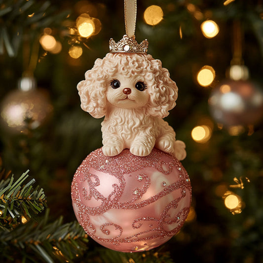 Poodle Dream CW2911020CL Christmas Ornament