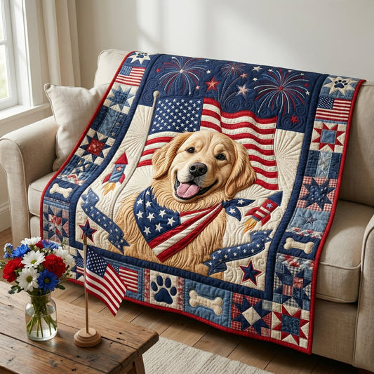 American Golden Retriever XR1004021CL Quilt