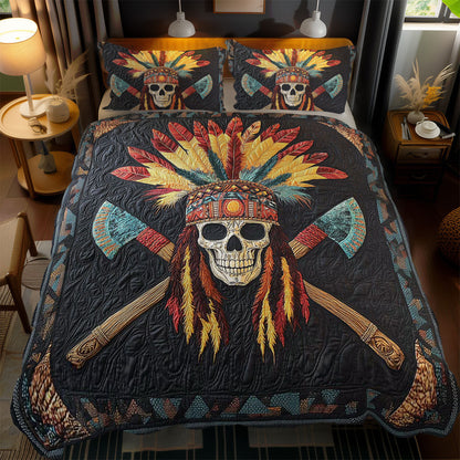 Warrior Skull Mandala WN2101052CL Duvet Cover Set