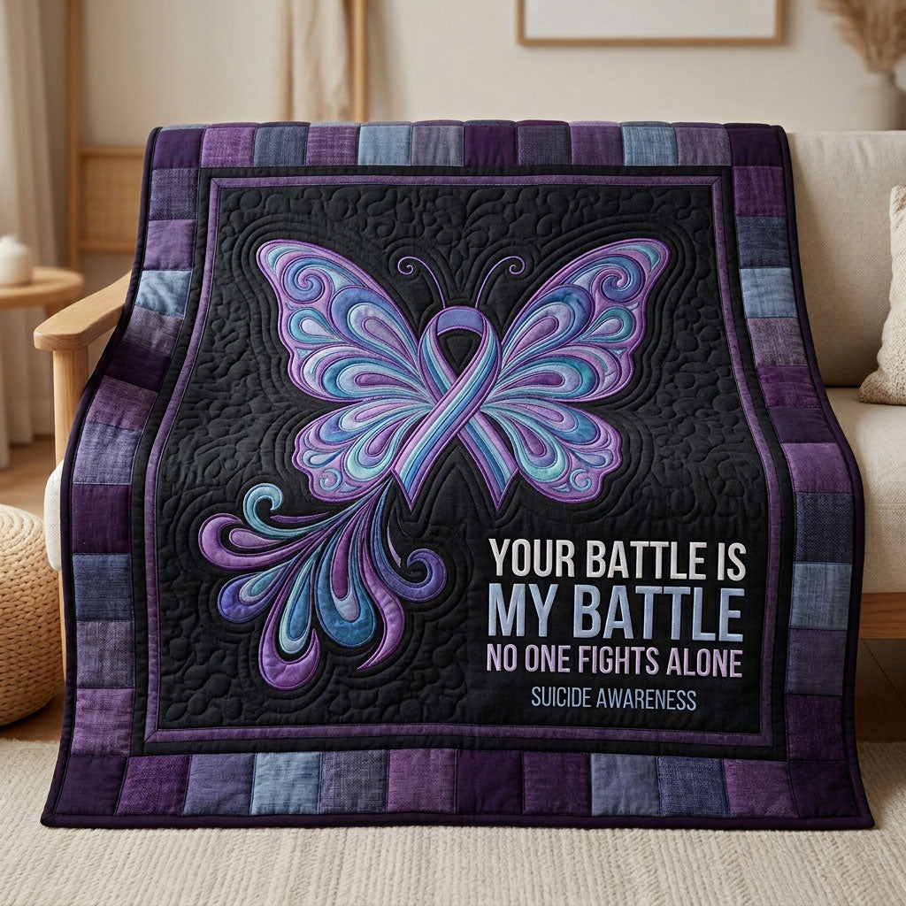 Strength Together Butterfly WN2304019CL Quilt