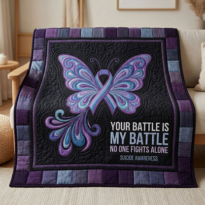 Strength Together Butterfly WN2304019CL Quilt