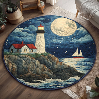 Guided By Starlight WJ0606046CL Quilted Round Mat