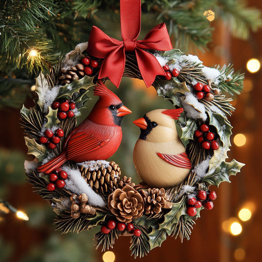 Christmas Cardinal CW1410019CL Christmas Ornament