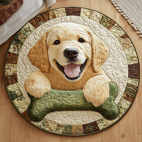 Golden Charm CW1201060CL Quilted Round Mat