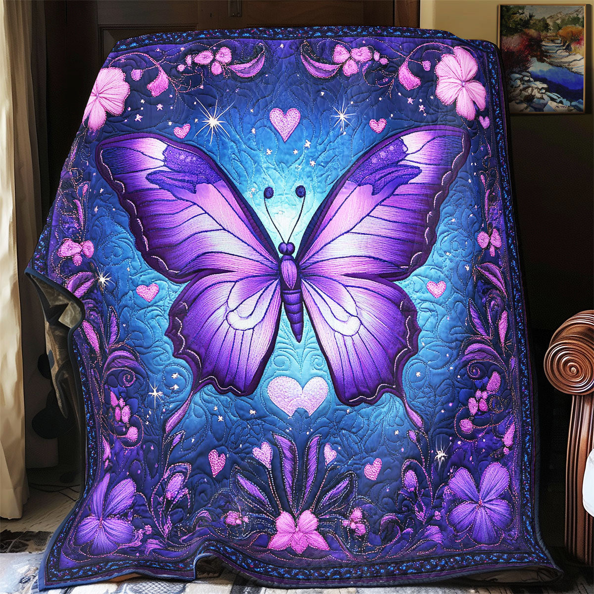 Butterfly Fantasy CW1401004CL Quilt