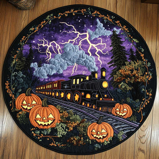 Magic Train WN1005034CL Quilted Round Mat