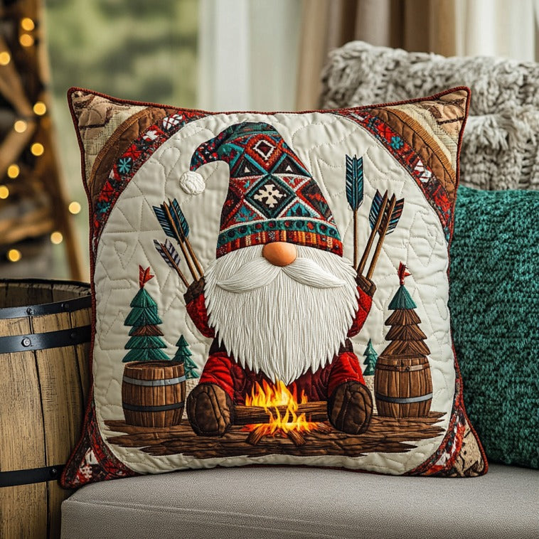 Tribal Gnome XR3110013CL Quilt Pillow Case
