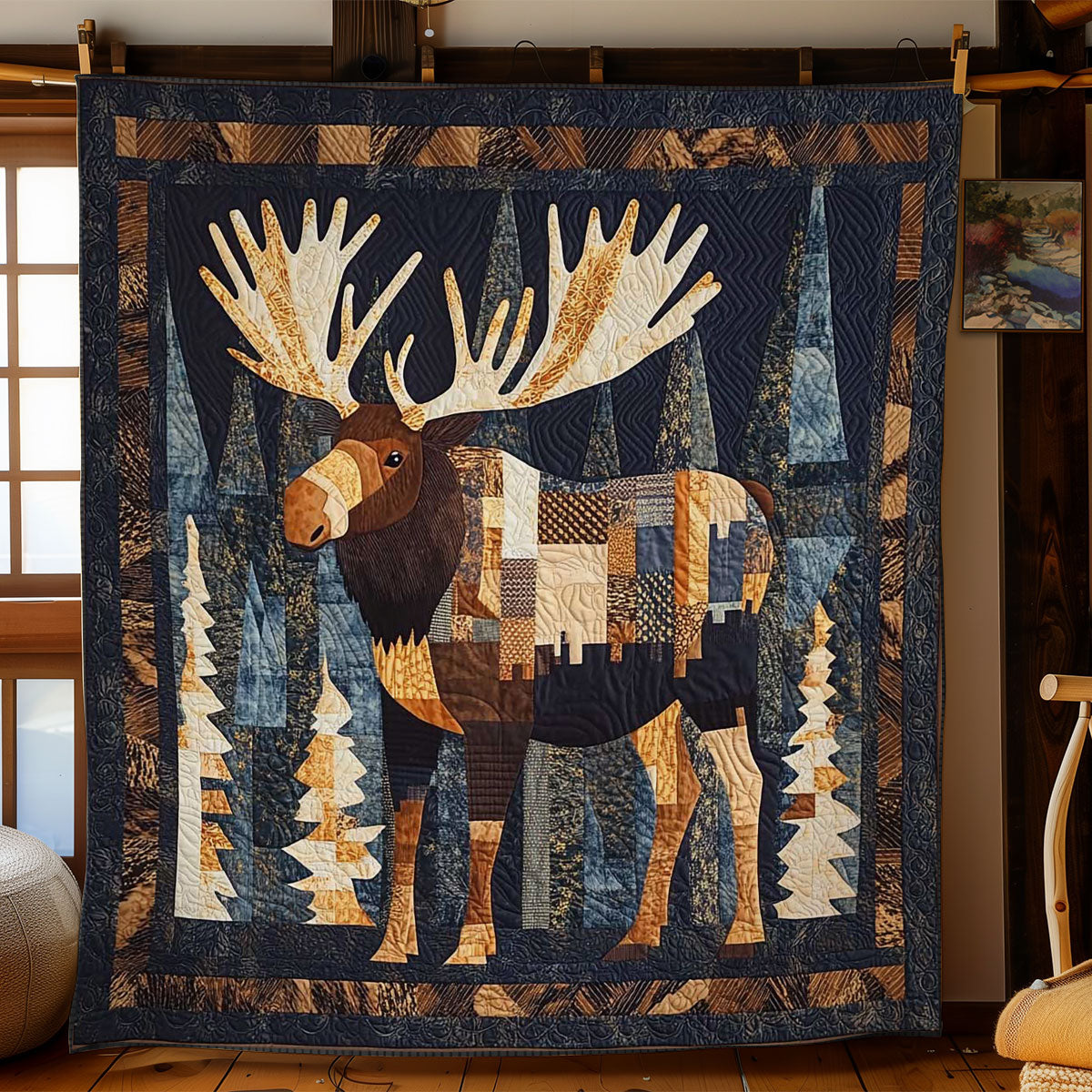 Majestic Moose WN1103026CL Quilt