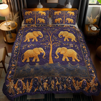 Majestic Elephant Journey WN1103126CL Duvet Cover Set