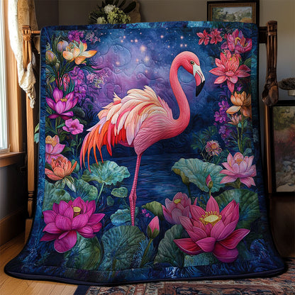 Sunset Flamingo WN1501057CL Quilt