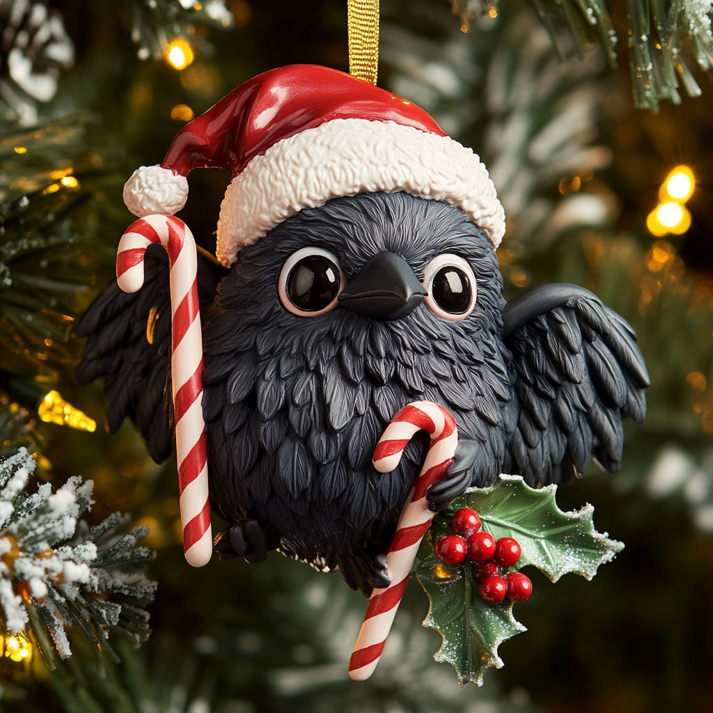 Candy Raven CP0612103CL Christmas Ornament
