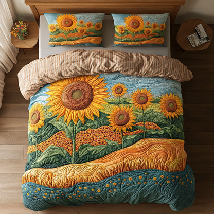 Prairie Sunflower WN1701056CL Duvet Cover Set