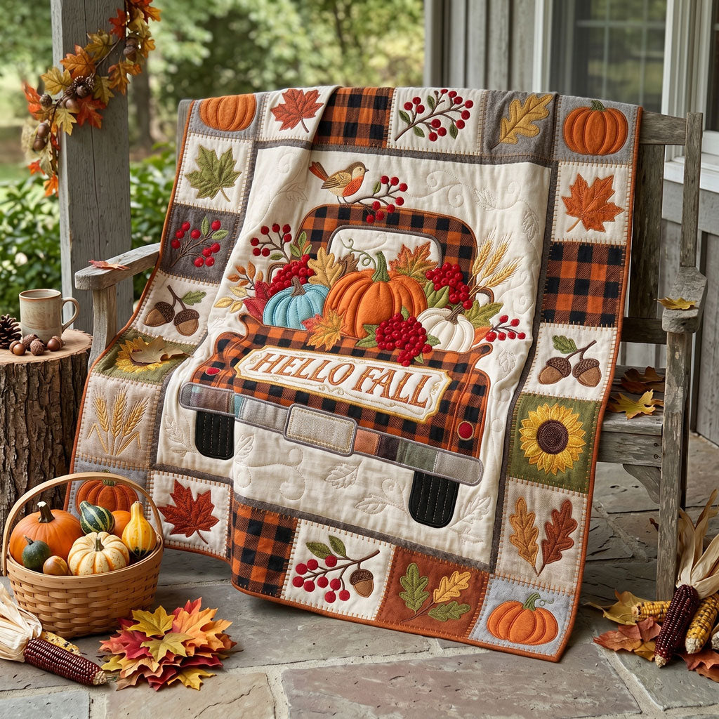 Autumn Harvest Pickup WN2006002CL Quilt