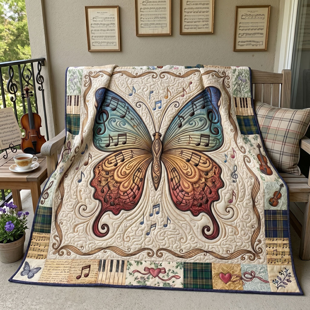 Harmony Wings Butterfly WN2505009CL Quilt
