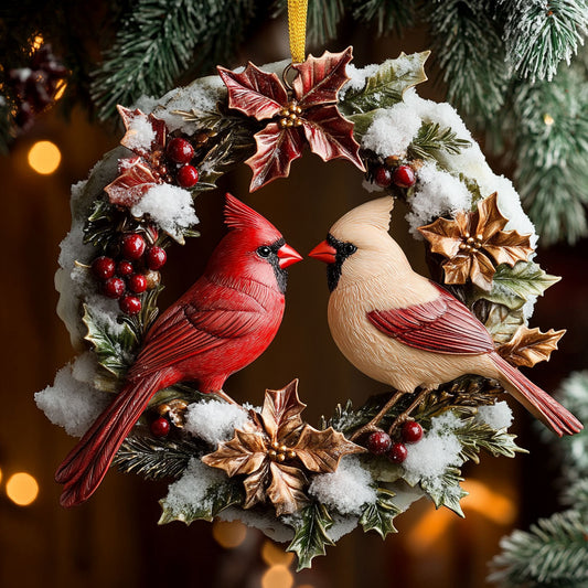 Cardinal Love CW2010010CL Christmas Ornament