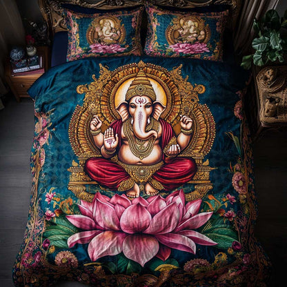 Hinduism Ganesha Om WN0503050CL Duvet Cover Set