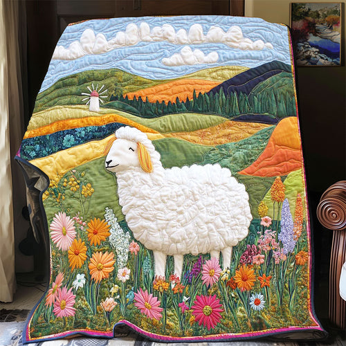 Happy Sheep WP2301001CL Quilt