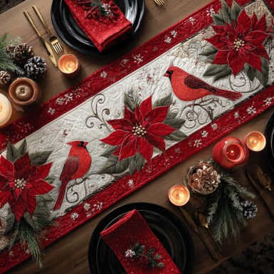 Red Blessing XR0410038CL Quilted Table Runner