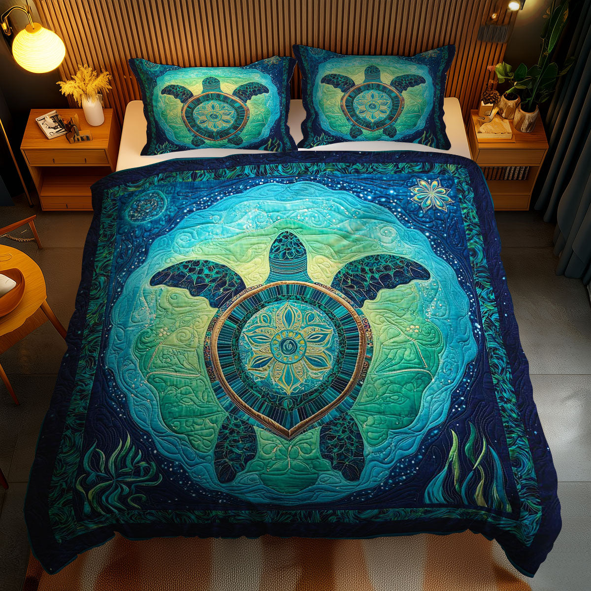 Mystic Turtle WN1701140CL Duvet Cover Set