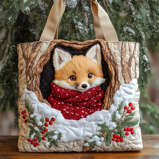 Fox Burrow CP0112182CL Quilted Tote Bag