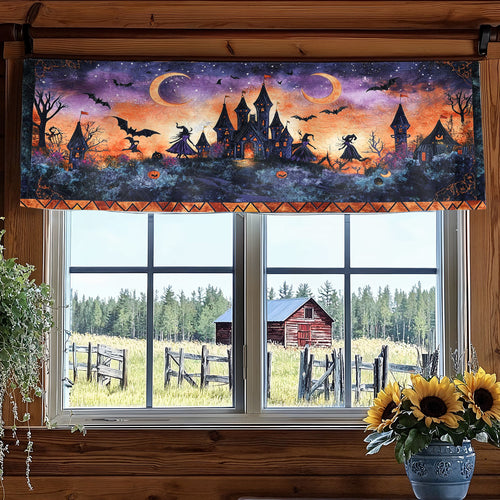 Wandering Witches WN0108057CL Quilted Valance