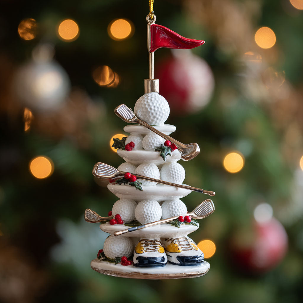 Golfer Pine CP2611068CL Christmas Ornament