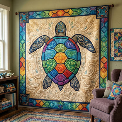 Ocean Spirit Turtle WN0906007CL Quilt