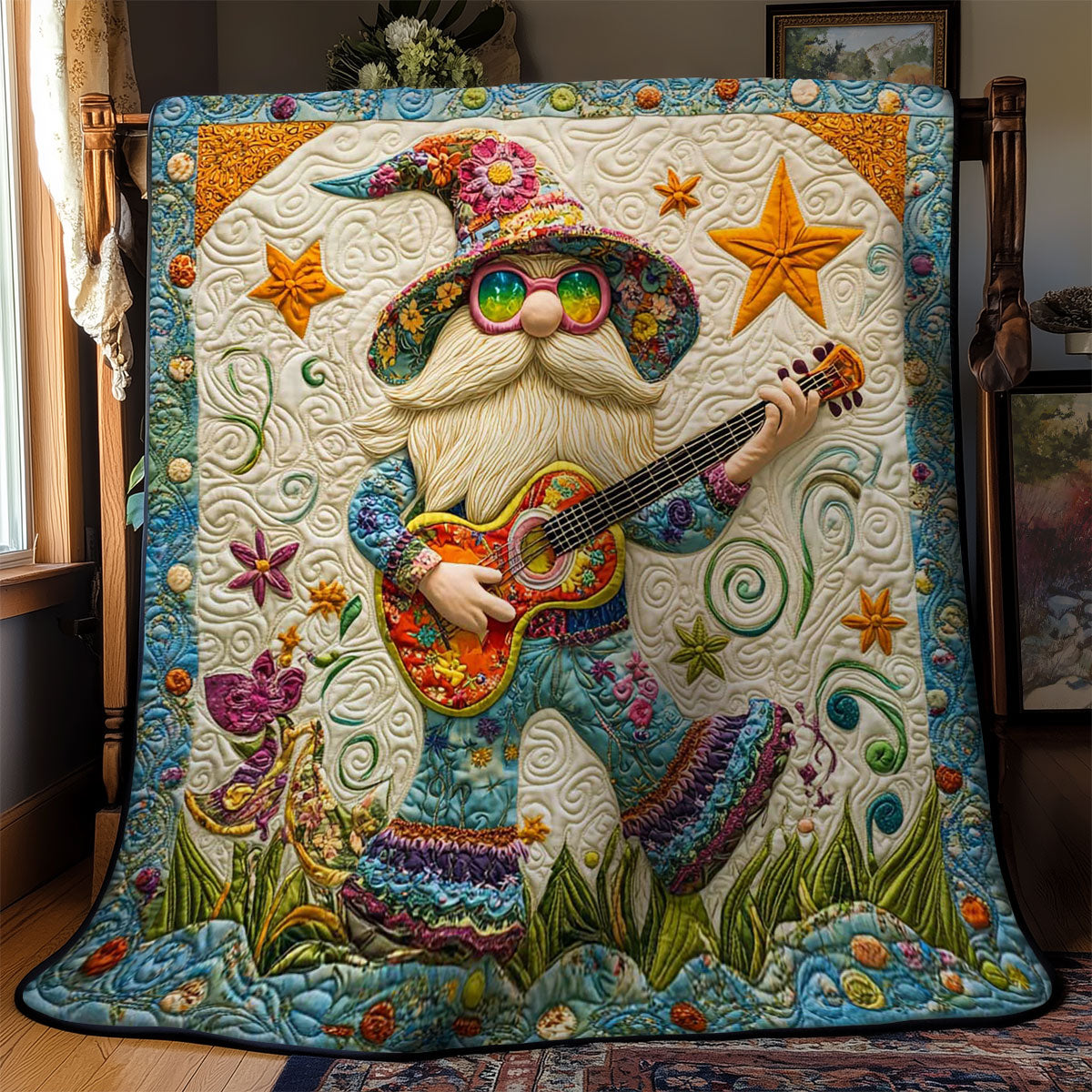 Hippie Gnome WN1501060CL Quilt