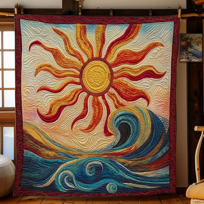 Swirling Sun And Surf WN1203060CL Quilt