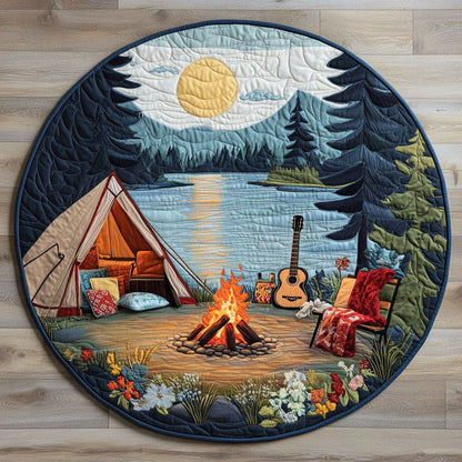 Camping WJ2804027CL Quilted Round Mat