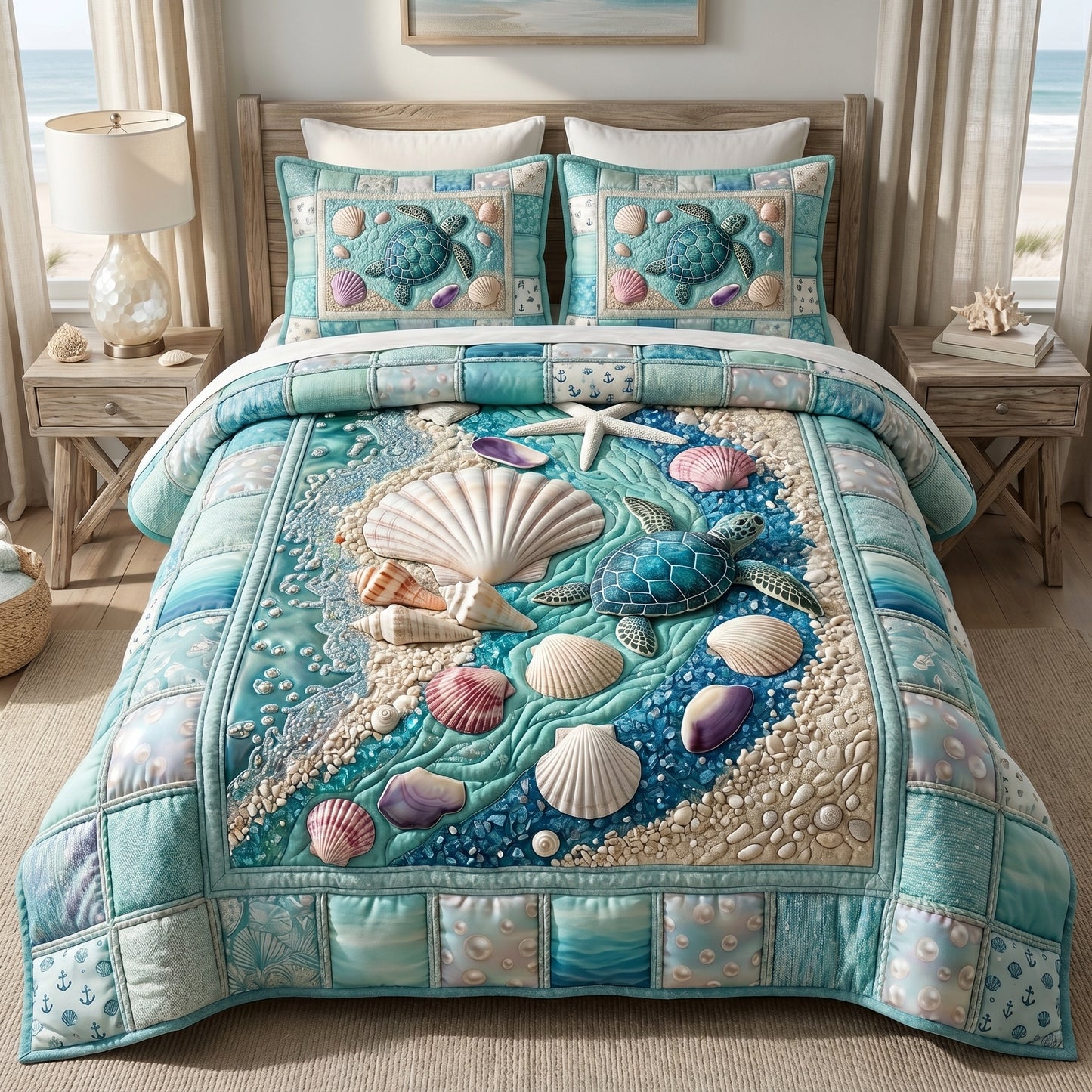 Atlantic Shore XR2105007CL Duvet Cover Set