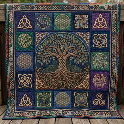 Celtic Tree XR2204013CL Quilt