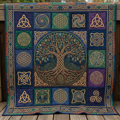 Celtic Tree XR2204013CL Quilt