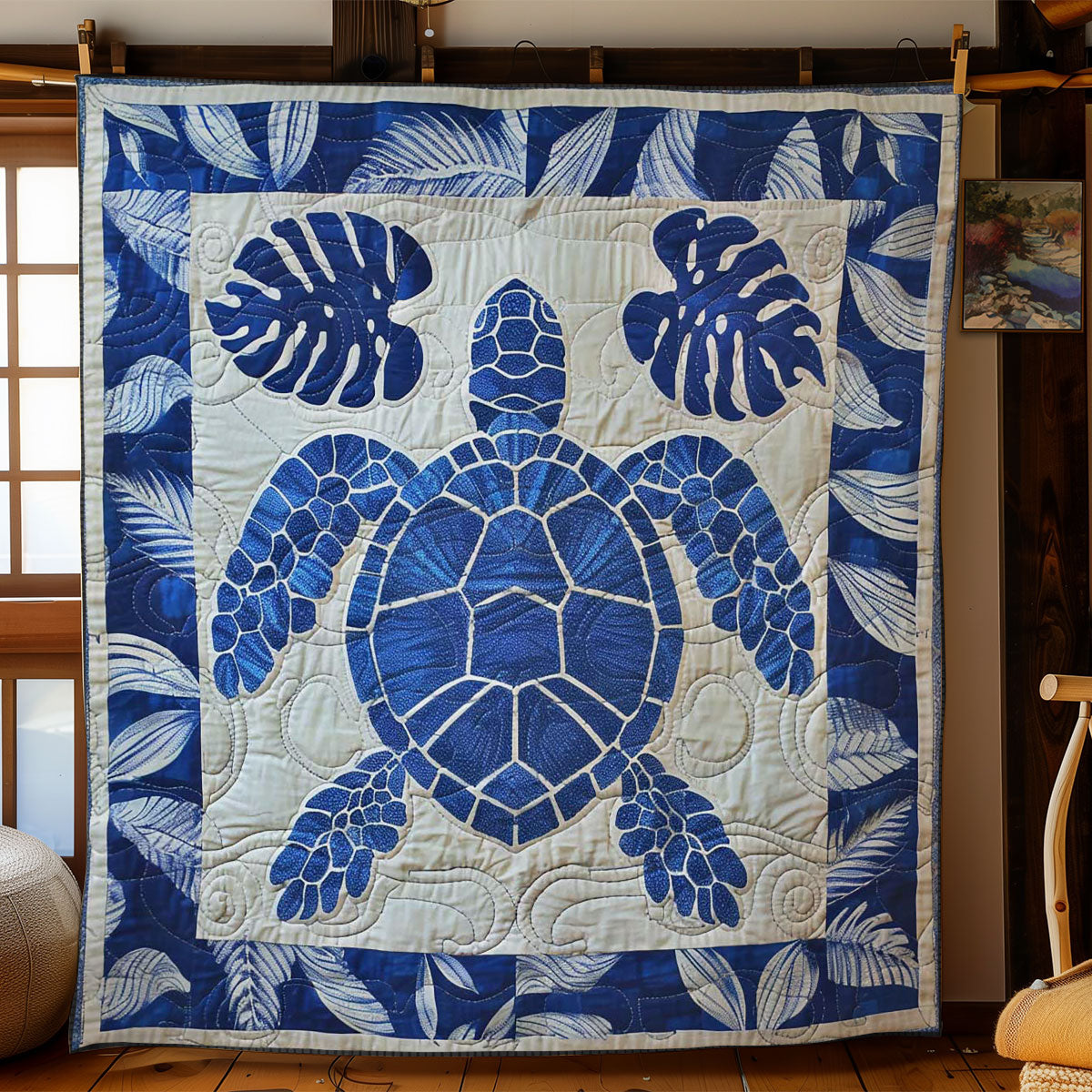 Hawaiian Ocean Spirit WN1303027CL Quilt