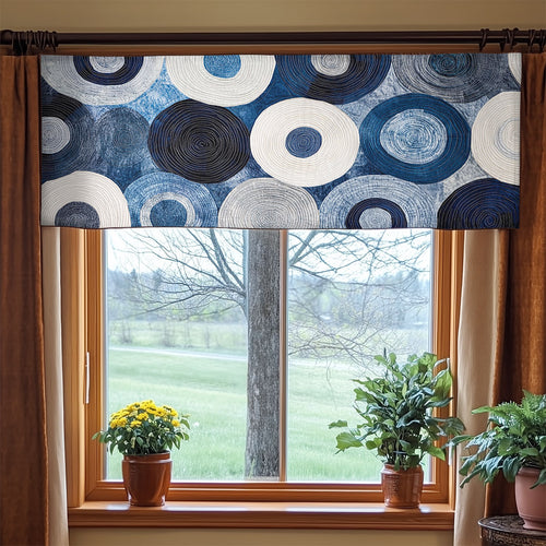 Circle Halo WN0407058CL Quilted Valance