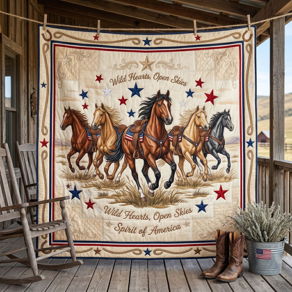 Freedom Run Ranch WN0506006CL Quilt