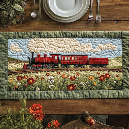 Traveling CP2705030CL Quilted Table Runner