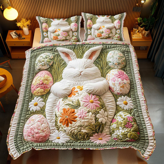 White Bunny Easter WP0701076CL Duvet Cover Set