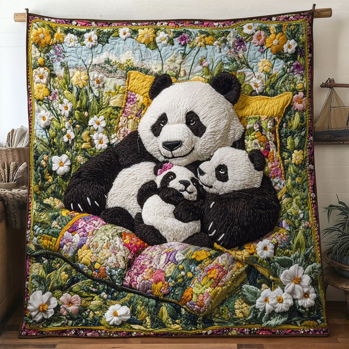 Panda Joy WN2805023CL Quilt