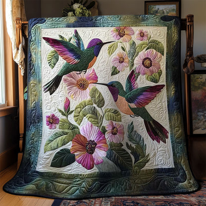 Dancing Hummingbirds WN0601065CL Quilt