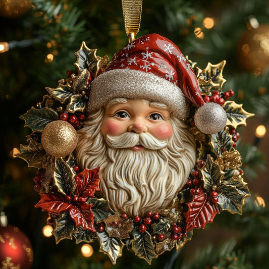 Christmas Santa CW2711006CL Christmas Ornament